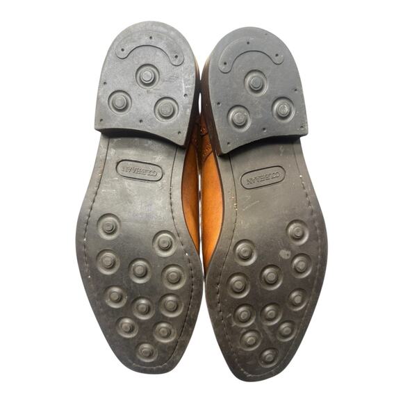 Cole Haan Giraldo LX Cap Toe Oxford 10 D British Tan Leather Classic Preppy - Picture 4 of 13